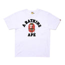 Camiseta Importada - Camiseta BAPE Check College Branca