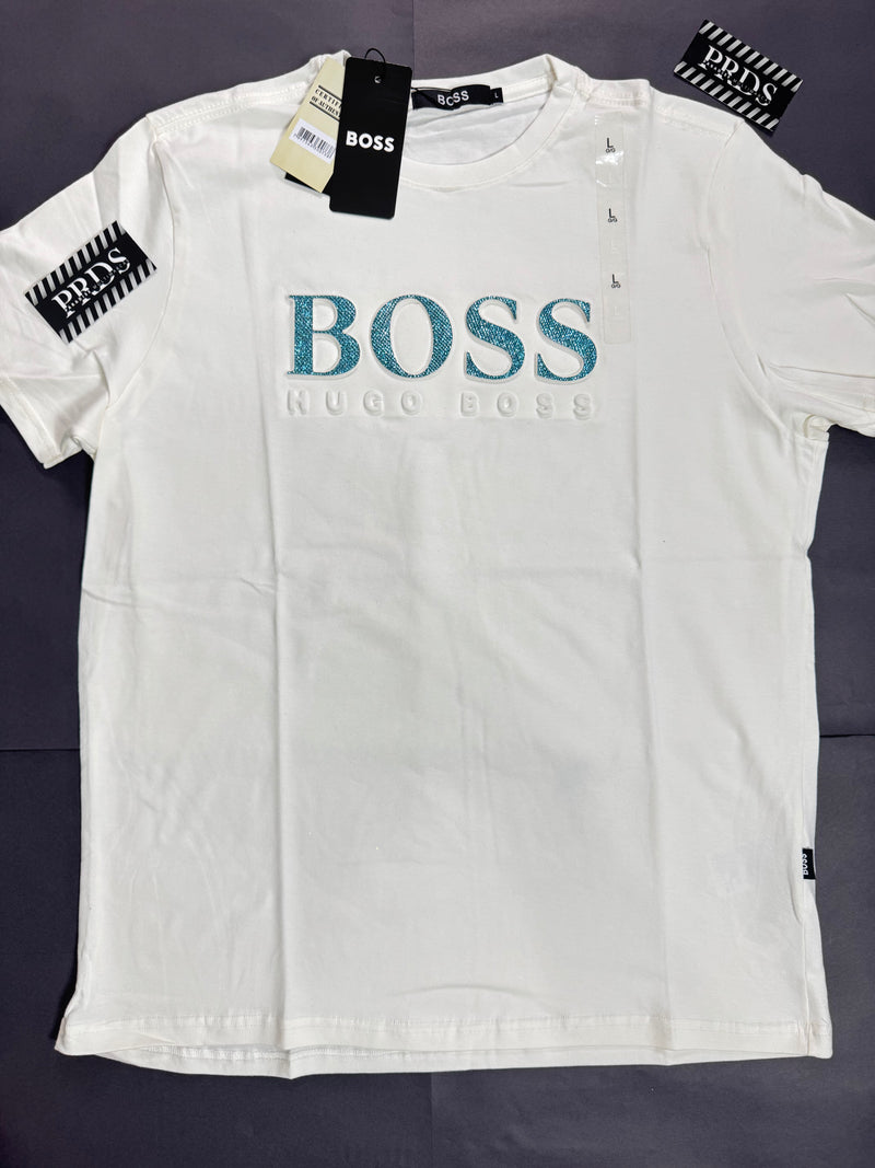 Camiseta Cotton Peruano - Hugo Boss Relevo